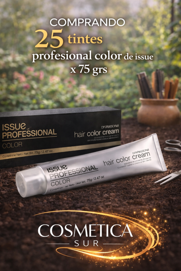 Producto - 25 tinturas profesional color de issue x 75 grs