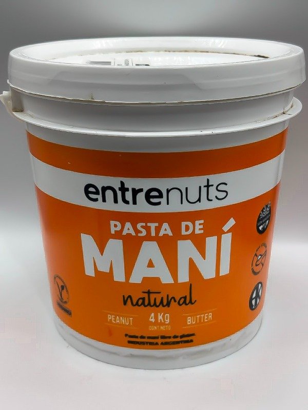 Producto - Pasta de maní entrenut balde x 4 kg