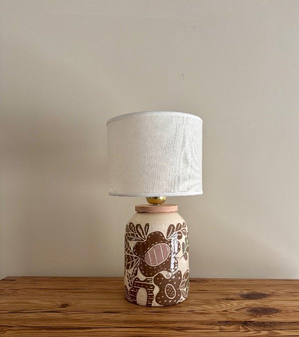 Producto - Lámpara Tambor Flor Cacao chica - A PEDIDO - 5