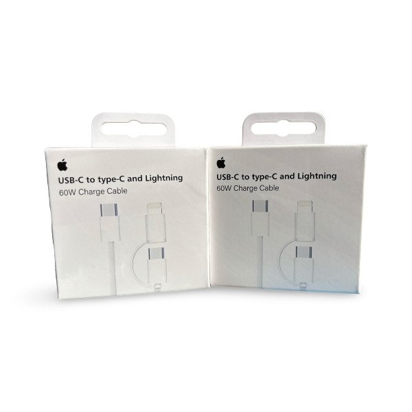 Producto - CABLE TIPO C A TIPO C Y LIGHTNING