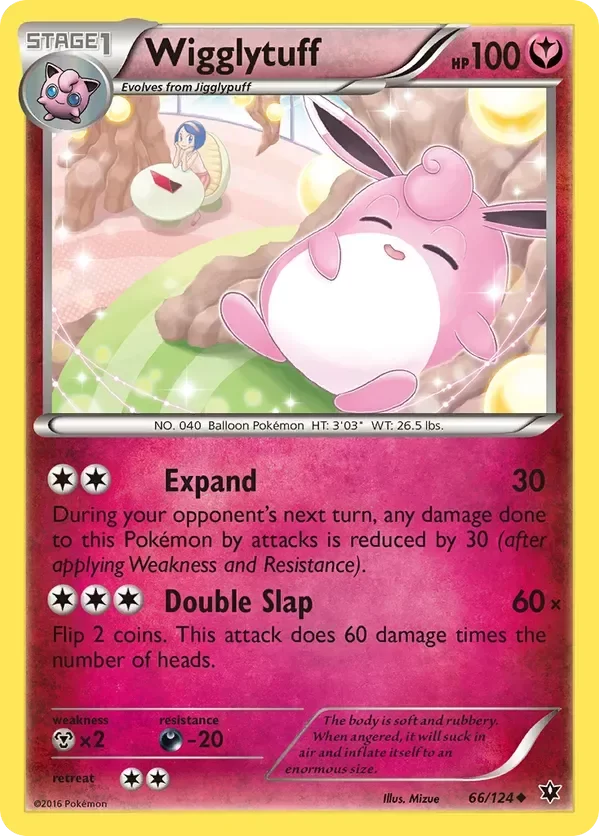 Producto - Wigglytuff - 66/124 - Fates Collide