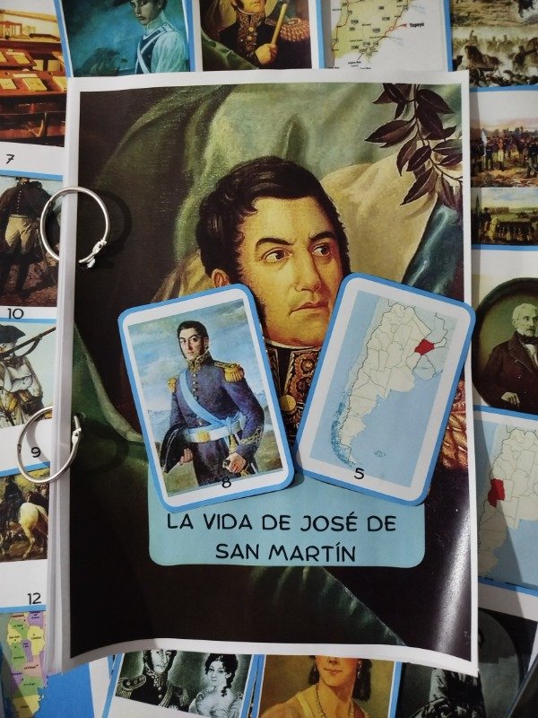 Producto - Álbum " LA VIDA DE JOSÉ DE SAN MARTÍN" (PDF)