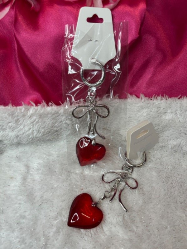 Producto - Llaveros corazon rojo