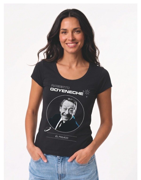 Producto - Remera Roberto Goyeneche El Polaco - Negra - 2
