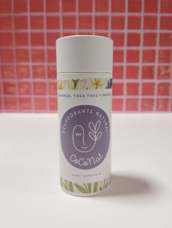 Producto - DESODORANTE EN STICK LAVANDA, TEA TREE Y NEROLI COCONAT X 60 G