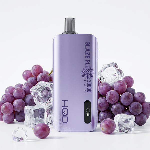 Producto - HQD Glaze Plus - Grape Ice (30.000 PUFFS)