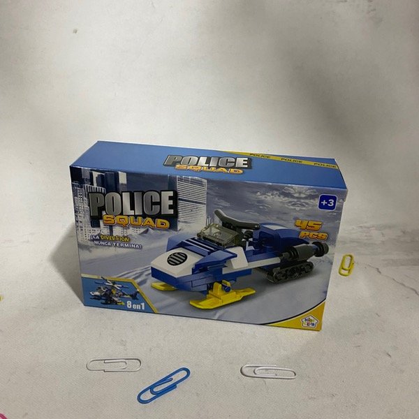 Producto - Bloques vehículo policía para armar