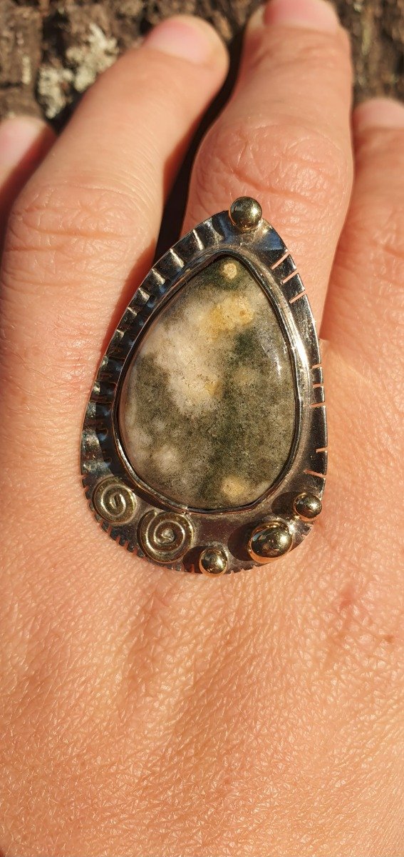 Producto - ANILLO - Jaspe Océano