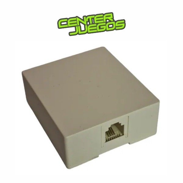 Producto - CAJA TELEFONICA ROSETA EXTERIOR RJ 11 CON ADHESIVO 1 SALIDA -:OUTLET:- BOX 4 (2)