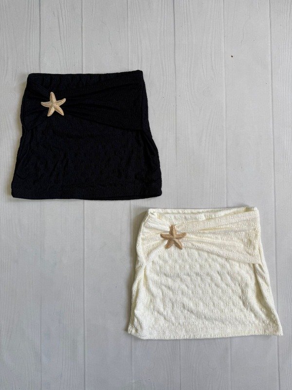 Producto - [4854] Pollera cinto ''Estrella'' encaje paris