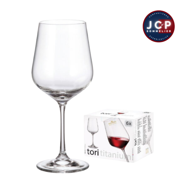 Producto - COPA CRISTAL BOHEMIA - TORI 600ML - CAJA X 6 UNIDADES