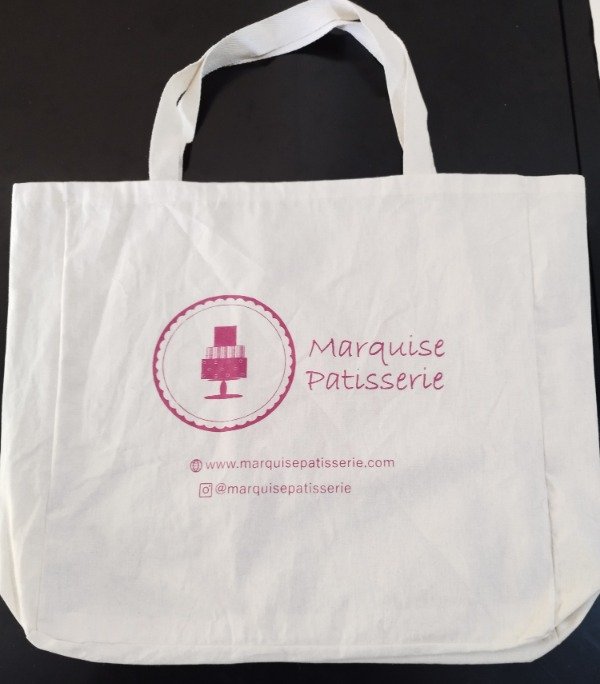 Producto - Totebags de 40x40 con base y laterales de 10 cm y estampado