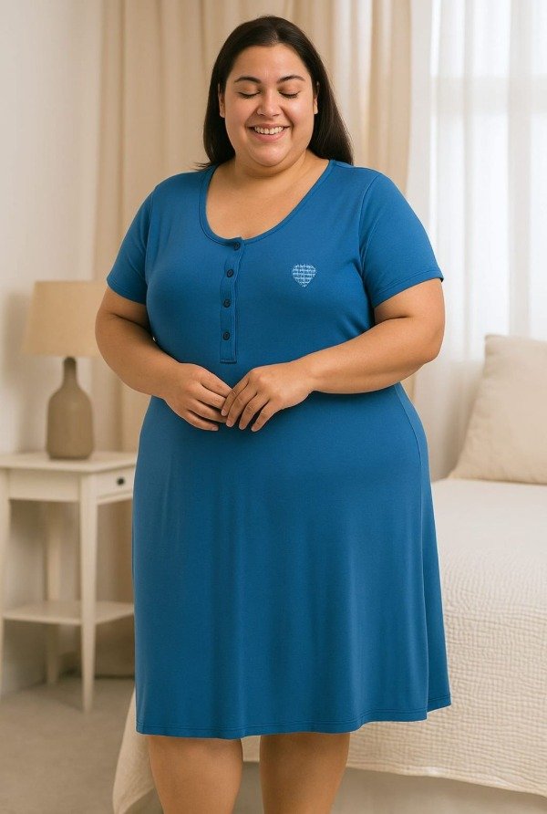 Producto - Camisón c/ botones SHINE - COD 3795