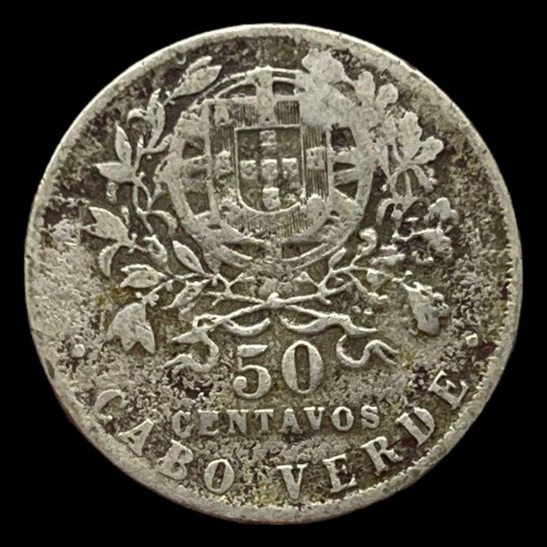 Producto - Cabo Verde (1930) 50 Centavos. Dominio Portugues - KM#4