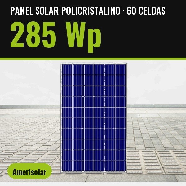 Producto - Panel Solar fotovoltaico 60 celdas 285Wp