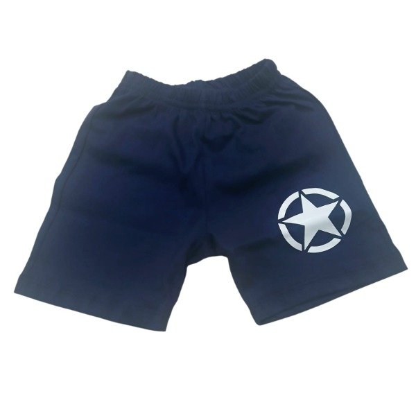 Producto - Short de niño azul estrella T4 T14