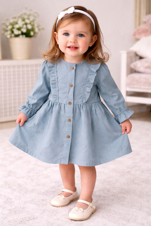 Producto - VESTIDO CIPRÉS CELESTE