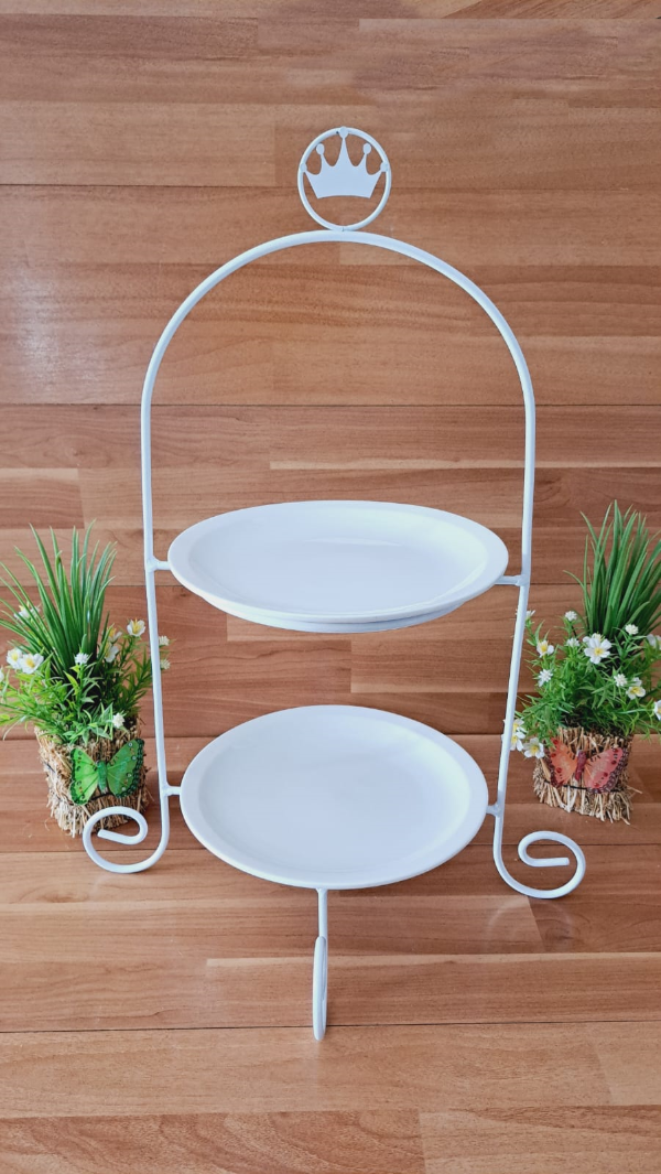 Producto - BASE PLATO DOBLE CON CORONA