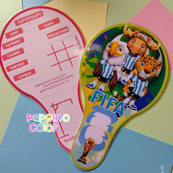 Producto - Paleta Didáctica Con Juegos en 2 Tamaños 233