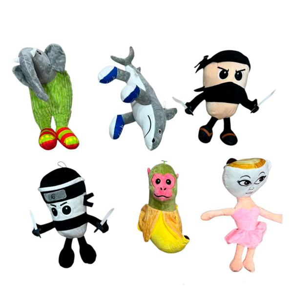 Producto - PELUCHES BRAINROT GIGANTES 45CM