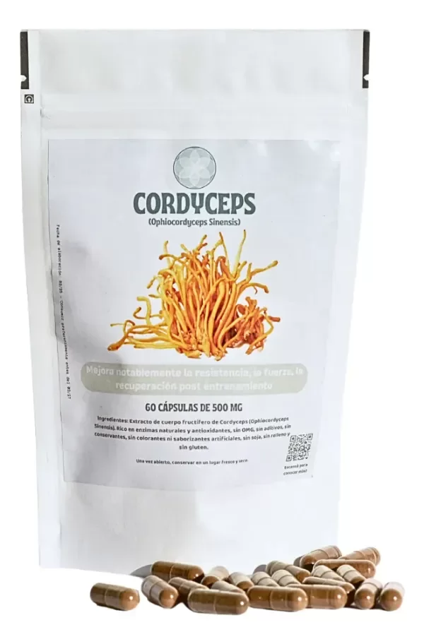 Producto - Cordyceps - Extracto Concentrado - x60 Cápsulas 500mg