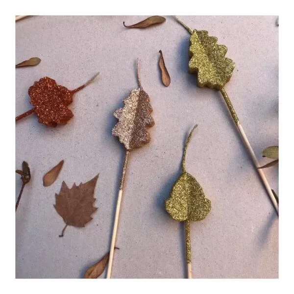 Producto - Vela hoja de otoño