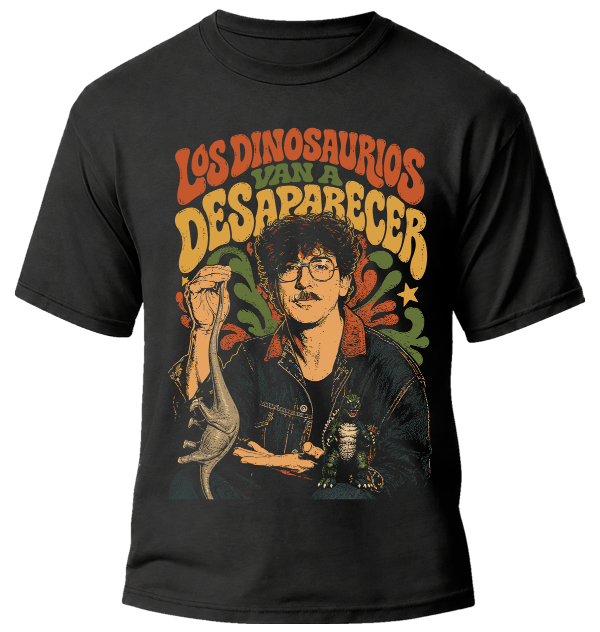 Producto - Remera Charly Garcia Los Dinosaurios van a desaparecer