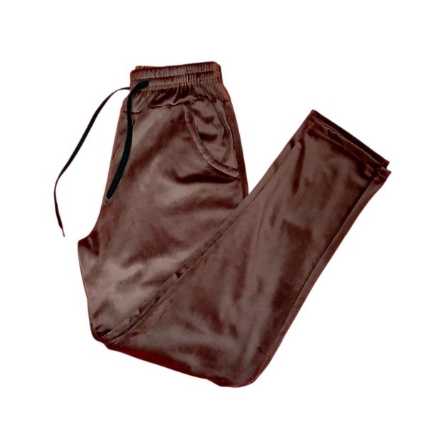 Producto - Pantalón en plush Hombre Marrón T2 T3 T5 y T6