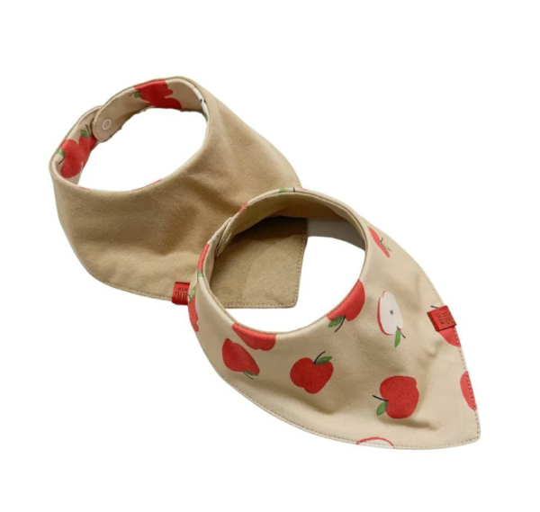 Producto - Bandana Apples Rojo/Beige