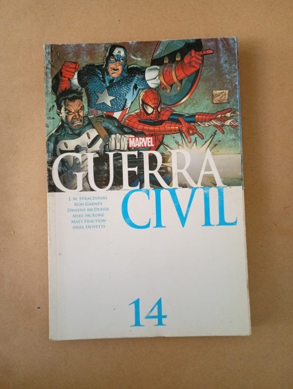 Producto - Guerra civil #14 - Straczynski Garney McDuffie - Marvel Clarín 2016