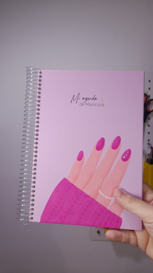 Producto - Agenda fichas Manicuría