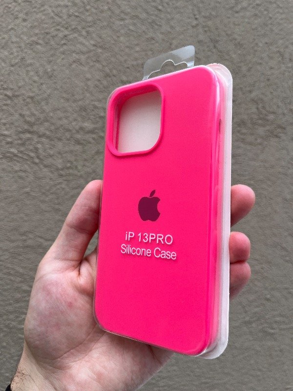 Producto - Silicone 13 pro Rosa fluor