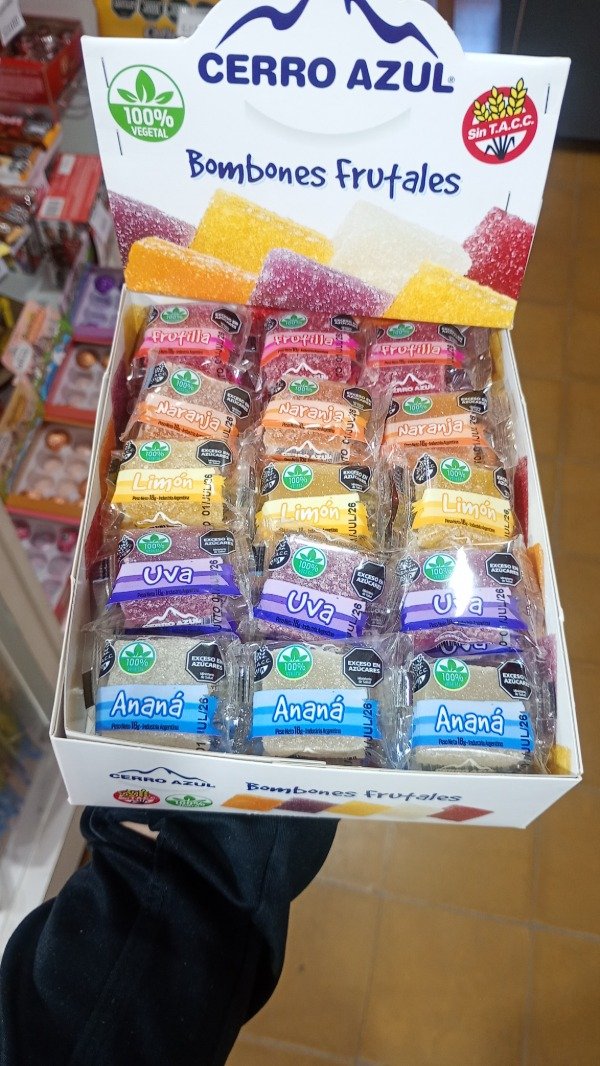 Producto - BOMBON FRUTAL SIN TACC X1