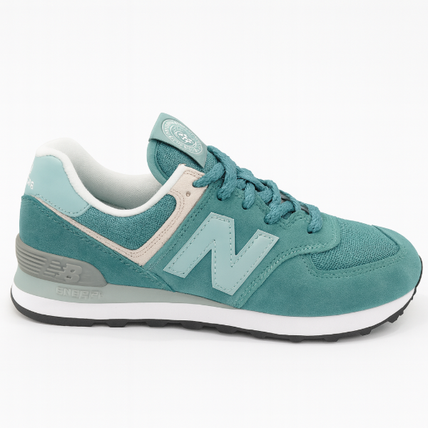 Producto - New Balance 574 verde azulado/aqua.