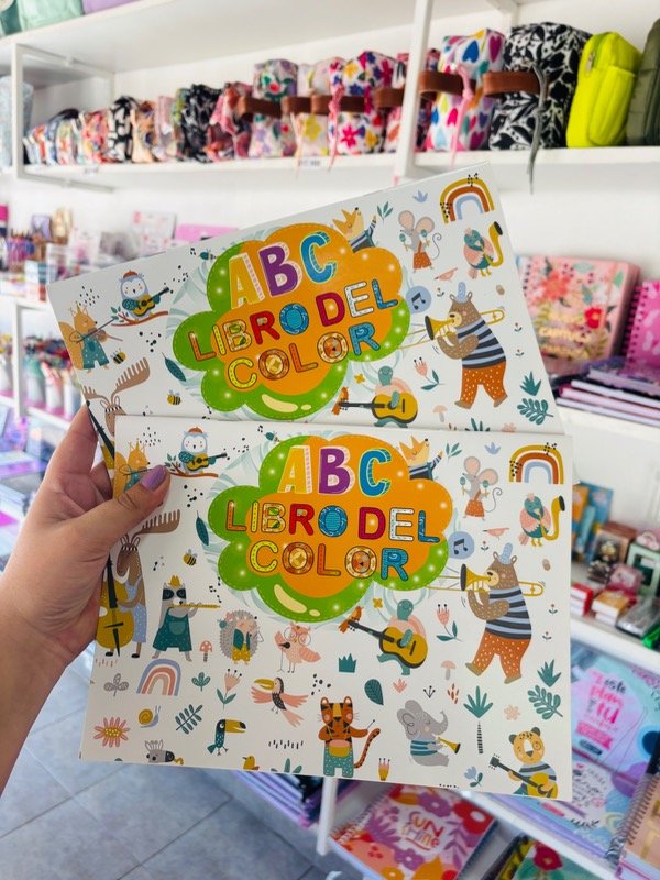 Producto - Libro para colorear y aprender ABC