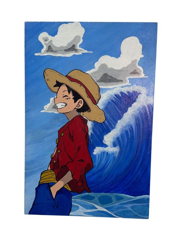 Producto - Cuadro pintado a mano One Piece