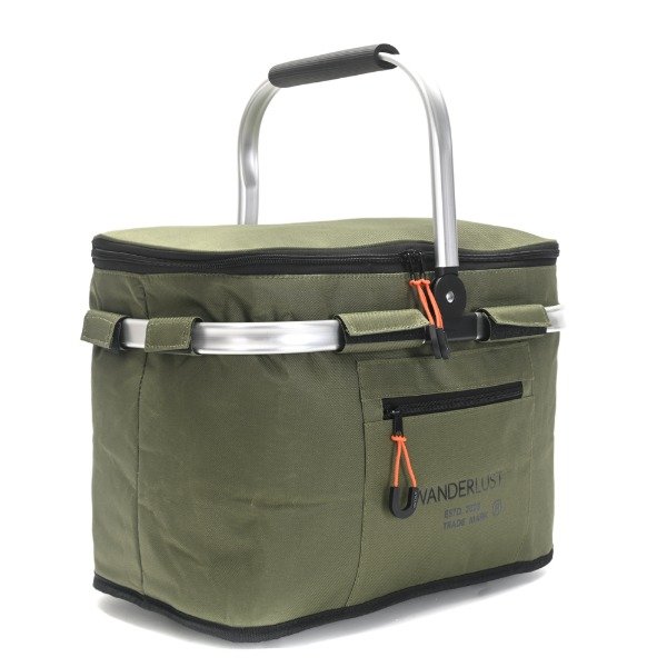Producto - CANASTO CAMPING/LUNCHERA TERMICA NEGRO WANDERLUST 40521