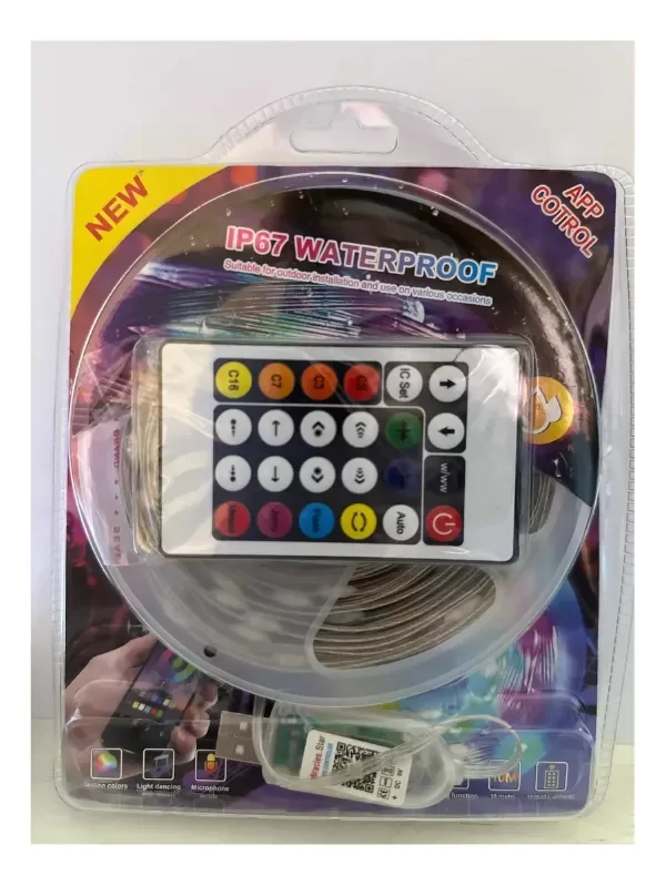 Producto - Tira Led Rgb Sumergible 10mts