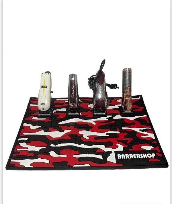 Producto - Porta maq Alfombra imantada barbershop