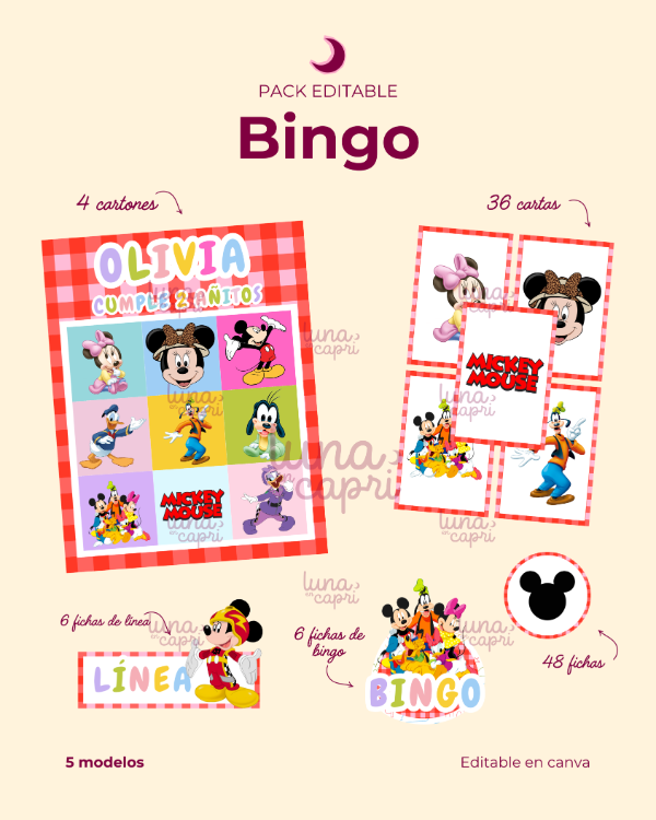 Producto - Bingo infantil