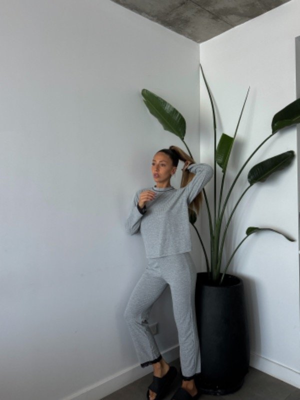 Producto - PIJAMA MORLEY GRIS / EN STOCK