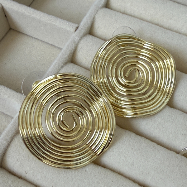 Producto - Aros Twister Gold