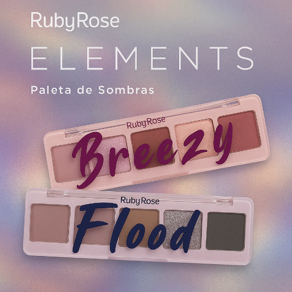 Producto - Paleta Flood y Breezy Ruby Rose
