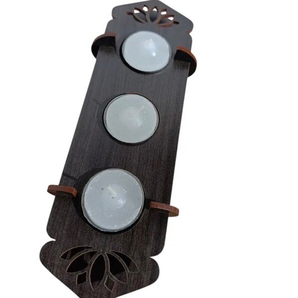 Producto - Fanal con porta vela MDF