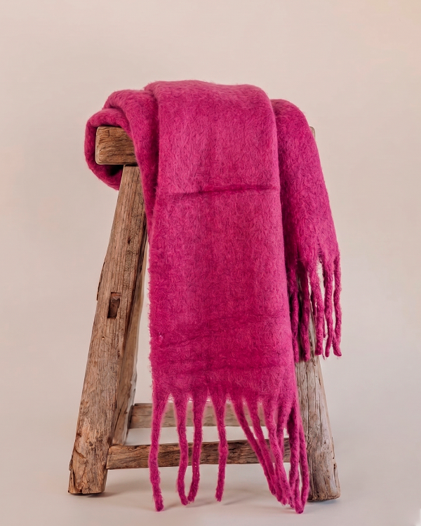 Producto - bufanda E.Silvestre fucsia