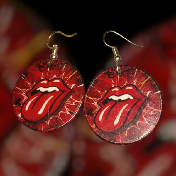 Producto - Aritos the rolling stones 34