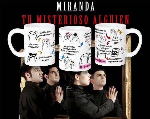 Producto - plantilla para taza de Miranda tu misteriosa alguien