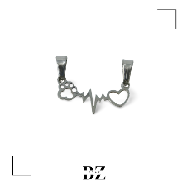 Producto - DIJES ACERO CARDIACO X PCS