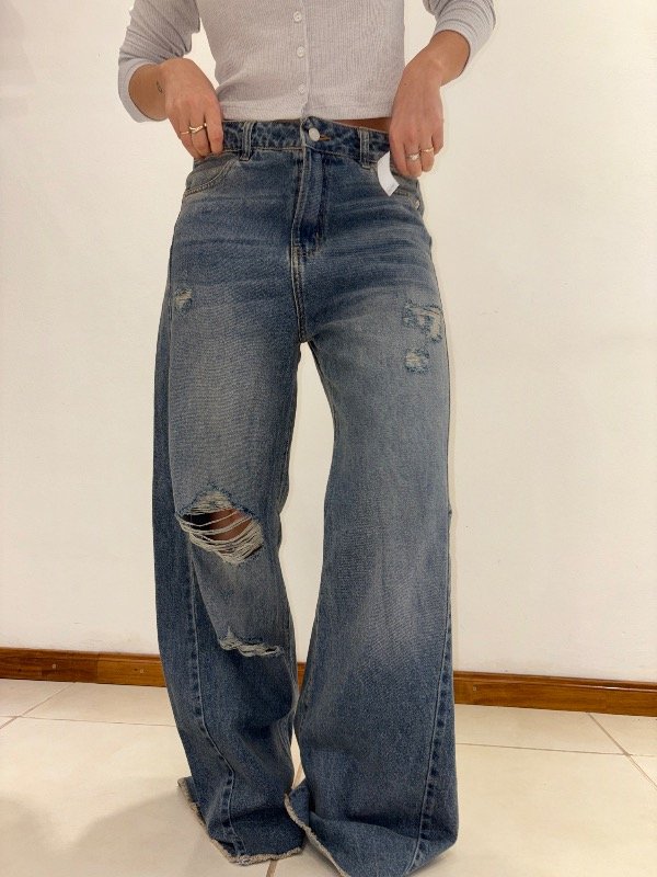 Producto - Jeans óxido roturas - 0