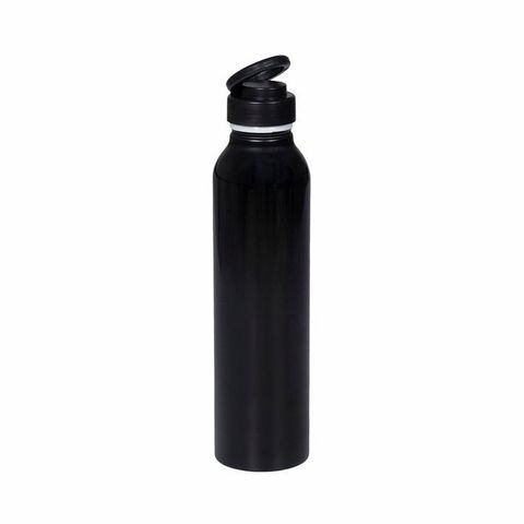 Producto - BOTELLA DE ALUMINIO NEGRA 500CC X UNIDAD ALUMINIUM